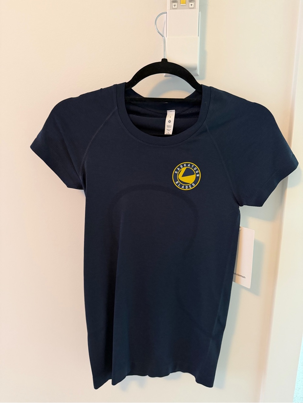 Lululemon Navy Swiftly Tech Short Sleeve2.0